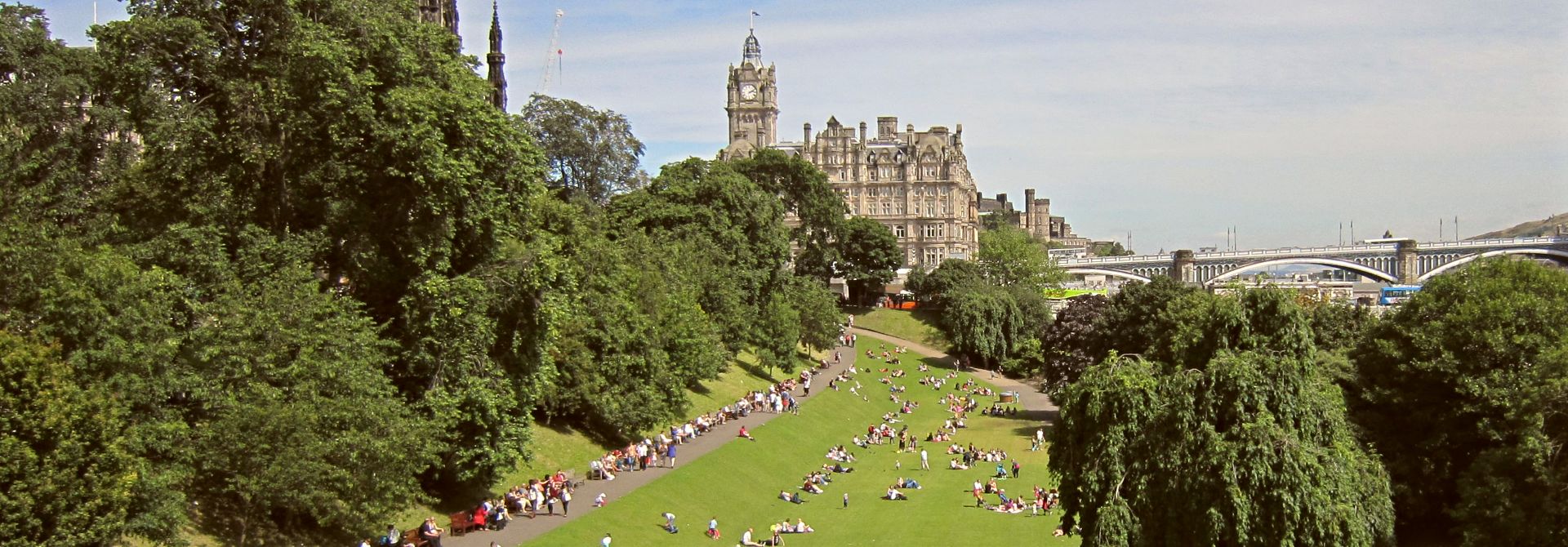 Edinburgh Princes Street Gardens Hero